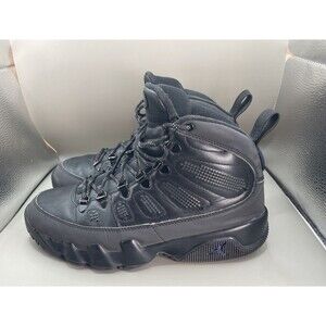 2018 Air Jordan 9 IX Retro Boot NRG Black Concord Mens 8 Black AR4491-001